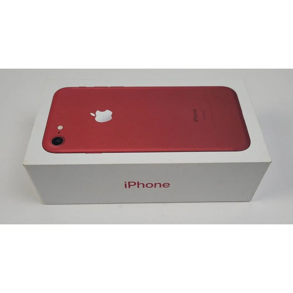 iPhone 7 Red 128gb Box Original Apple Retail Box Only No Phone